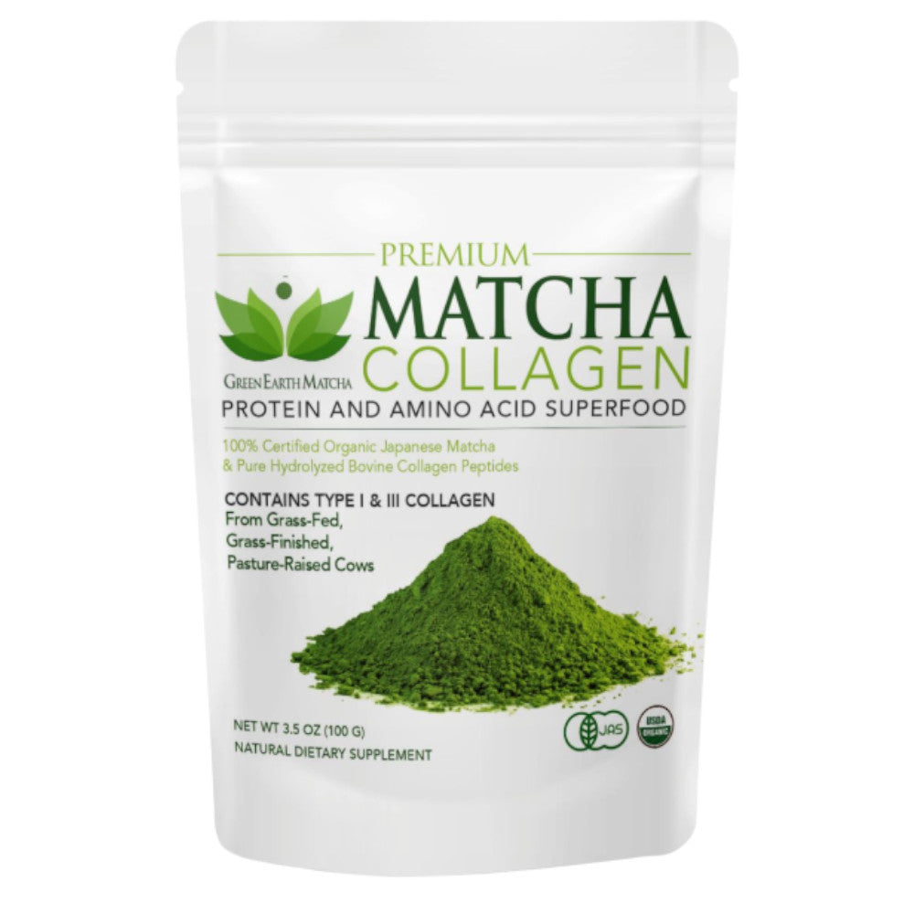 Matcha Collagen Peptides Powder